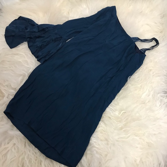 NIC + ZOE One Shoulder Knee-Length Cocktail Dress - Picture 7 of 8